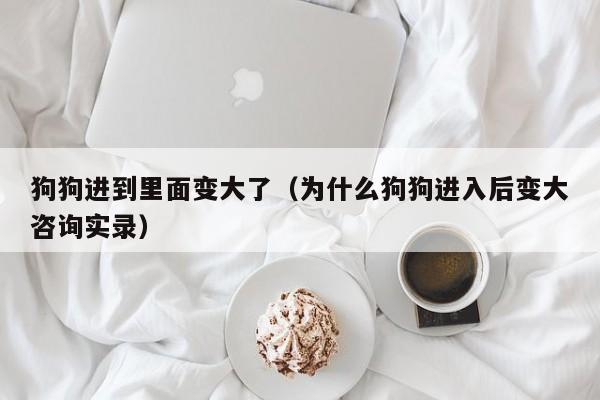 狗狗进到里面变大了（为什么狗狗进入后变大咨询实录）