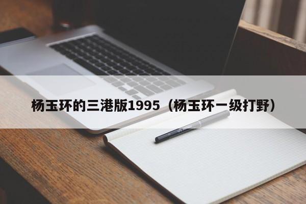 杨玉环的三港版1995（杨玉环一级打野）