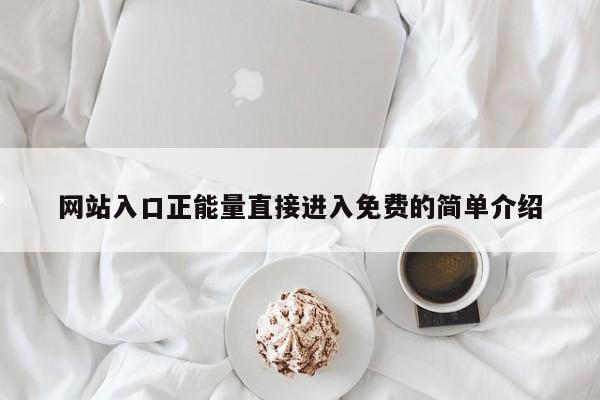 网站入口正能量直接进入免费的简单介绍