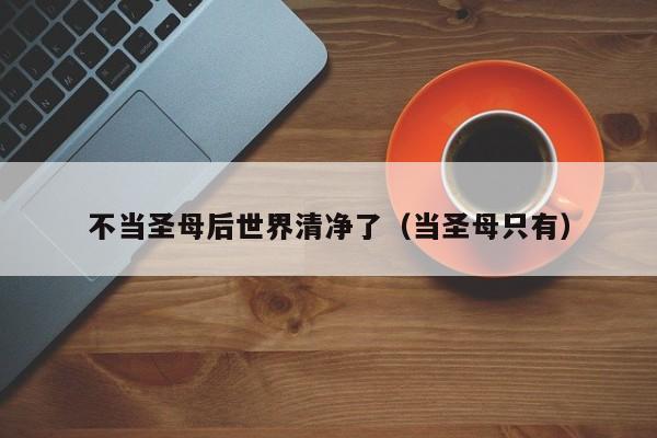 不当圣母后世界清净了（当圣母只有）