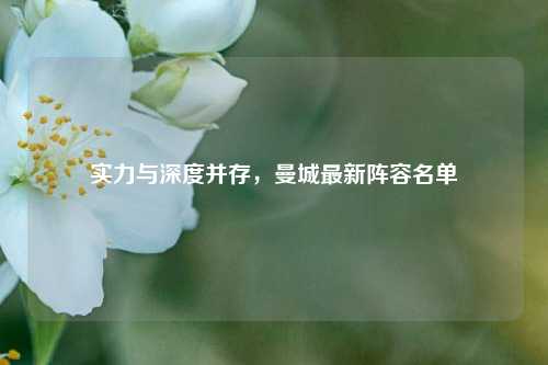 实力与深度并存，曼城最新阵容名单